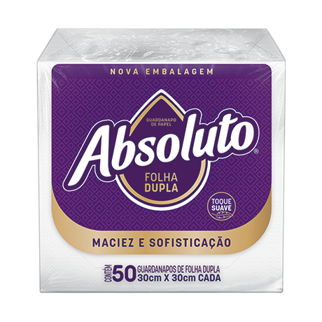 Guardanapo Absoluto - Folha Dupla