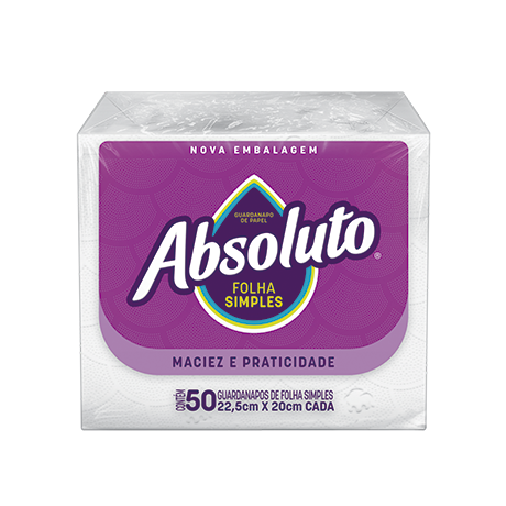 Guardanapo Absoluto - Folha Simples